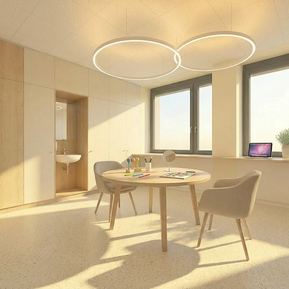 Rendering des Logopädieraumes im HNO Zentrum 19.